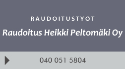 Raudoitus Heikki Peltomäki Oy logo